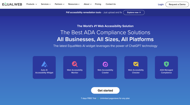 EqualWeb offers a powerful blend of automated and manual accessibility adjustments